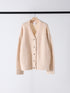 【 予約:11月中旬 】ALPACA MIX CARDIGAN /Y254-91122